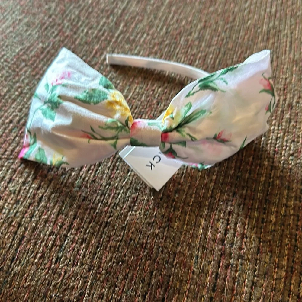 JANIE and JACK FLORAL BOW HEADBAND